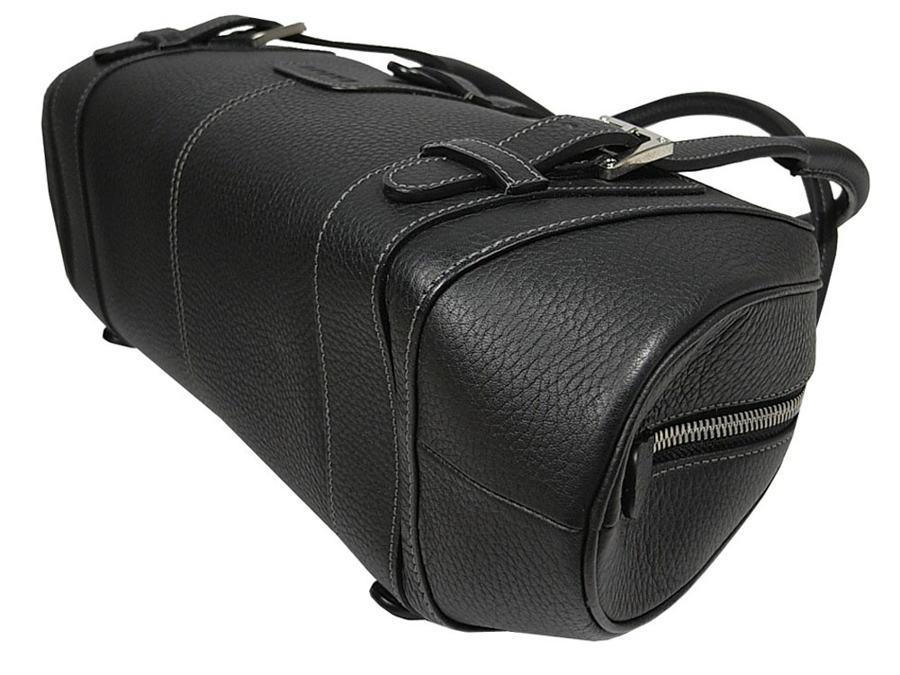 ALMOST NEW ! Loewe 310.79.028 Black Senda Shoulder bag-8141 ALMOST NEW ! Loewe 310.79.028 Black Senda Shoulder bag-8141