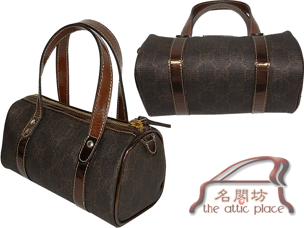 95% NEW ! Gucci 190400 Copper / Chocolate PVC Canvas Joy Cosmetic Case-4386 95% NEW ! Gucci 190400 Copper / Chocolate PVC Canvas Joy Cosmetic Case-4386