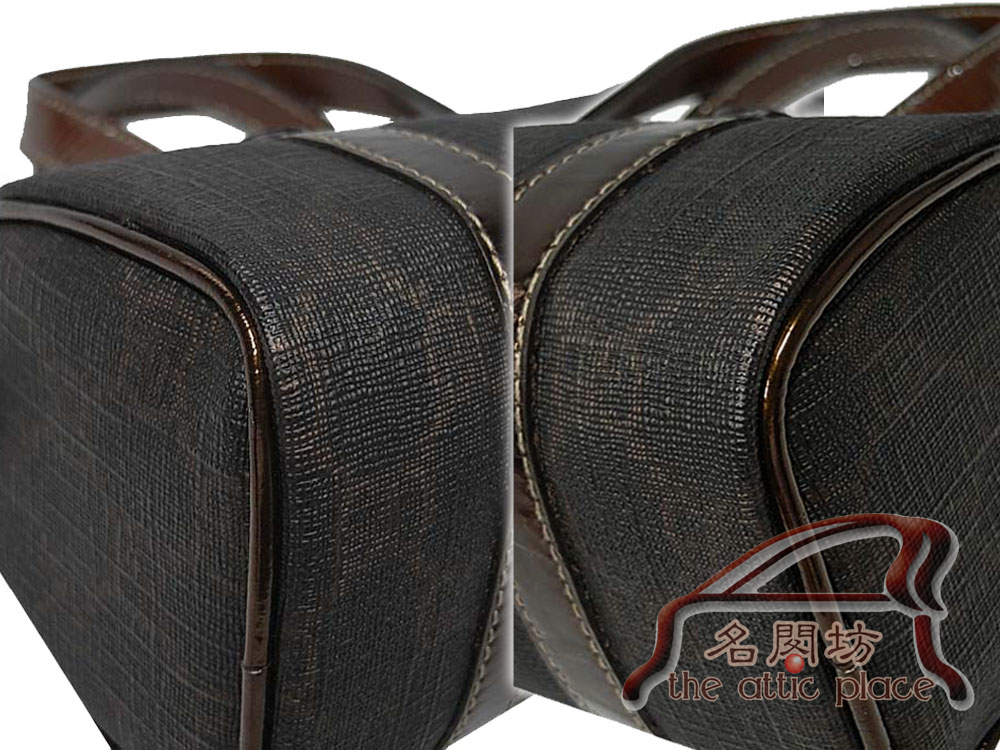 95% NEW ! Gucci 190400 Copper / Chocolate PVC Canvas Joy Cosmetic Case-4385 95% NEW ! Gucci 190400 Copper / Chocolate PVC Canvas Joy Cosmetic Case-4385