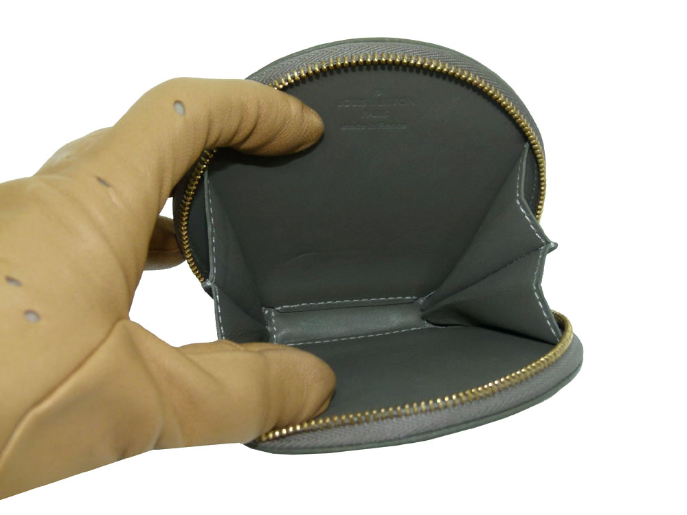 Louis Vuitton M91415 Vernis Grey Coin Purse-22707 Louis Vuitton M91415 Vernis Grey Coin Purse-22707