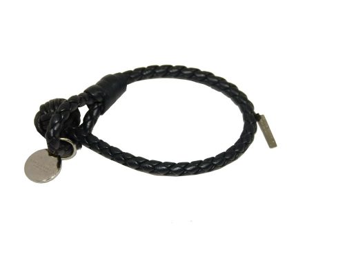 Bottega Veneta 114095 Black Bracelet Small Size-0