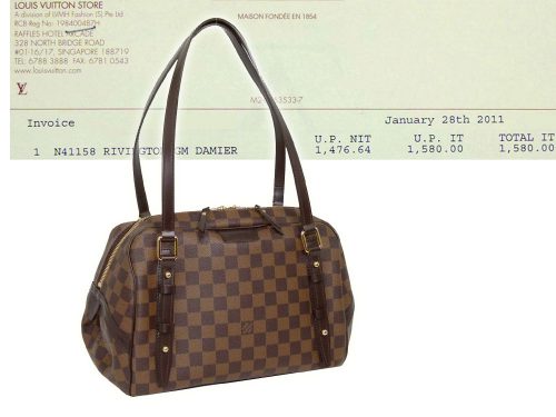 Louis Vuitton N41158 Damier Rivington GM -0