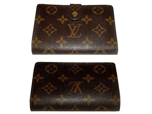 Louis Vuitton M61674 Monogram Canvas French Wallet (CA3018)-0