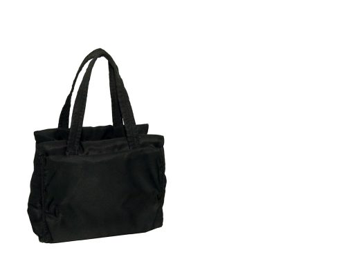 Prada Black Nylon Small Open Tote -0