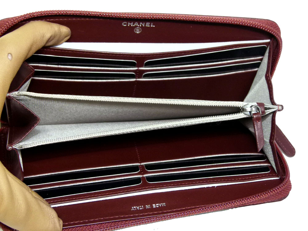 Chanel 16488992 Red Boy Chanel Zip Long Wallet-26370 Chanel 16488992 Red Boy Chanel Zip Long Wallet-26370