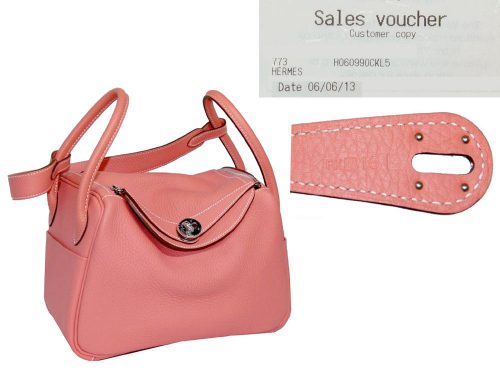 Hermes Lindy 26 Crevette Stamp Q Silver Hardware-0