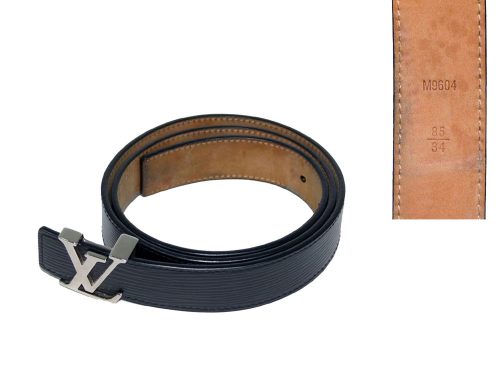 Louis Vuitton M9604V Epi Black Initiales 30mm SHW (CA4112)-0