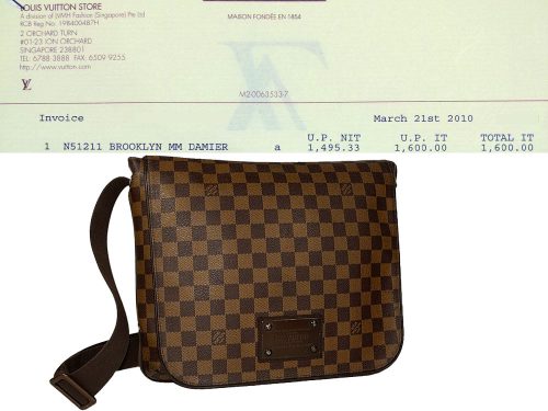 Louis Vuitton N51211 Damier Brooklyn MM-0