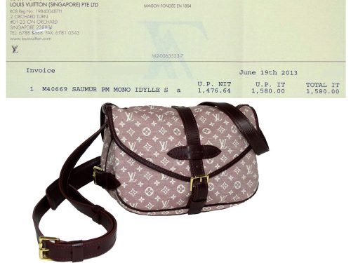 Louis Vuitton M40669 Mini LIn Idylle Saumur PM -0