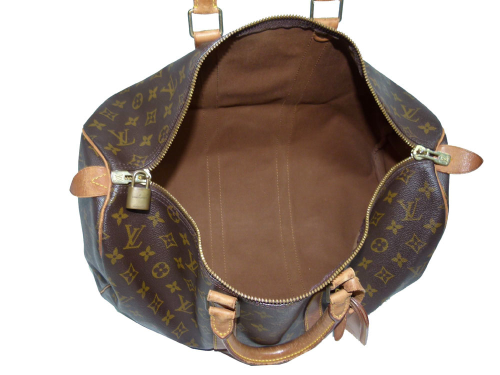 Louis Vuitton M41424 Monogram Keepall 45 Small Size Travel / Weekend Luggage-27644 Louis Vuitton M41424 Monogram Keepall 45 Small Size Travel / Weekend Luggage-27644
