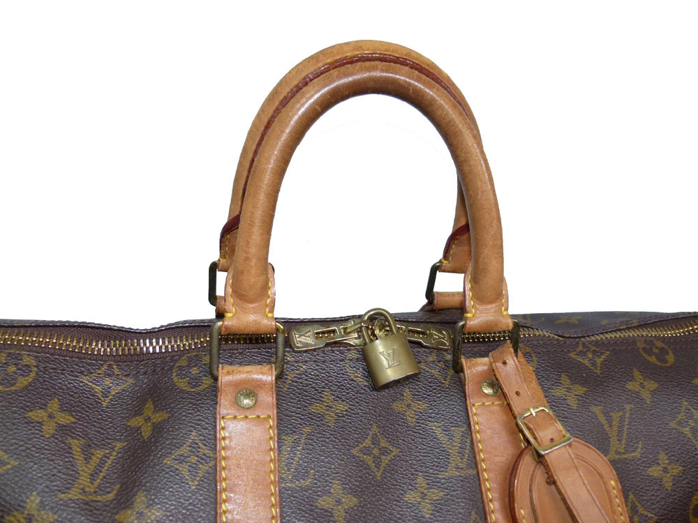 Louis Vuitton M41424 Monogram Keepall 45 Small Size Travel / Weekend Luggage-27643 Louis Vuitton M41424 Monogram Keepall 45 Small Size Travel / Weekend Luggage-27643