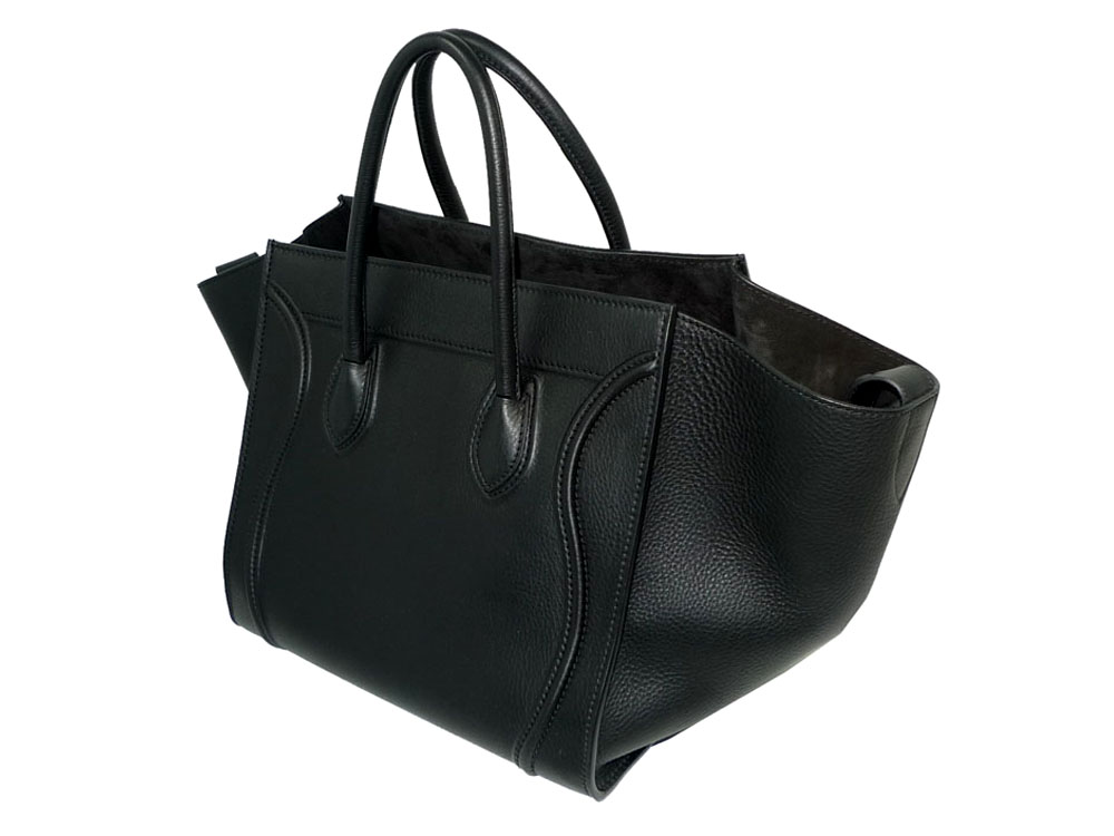 Celine 169953 MCC Black Luggage Phantom Bag-27713 Celine 169953 MCC Black Luggage Phantom Bag-27713