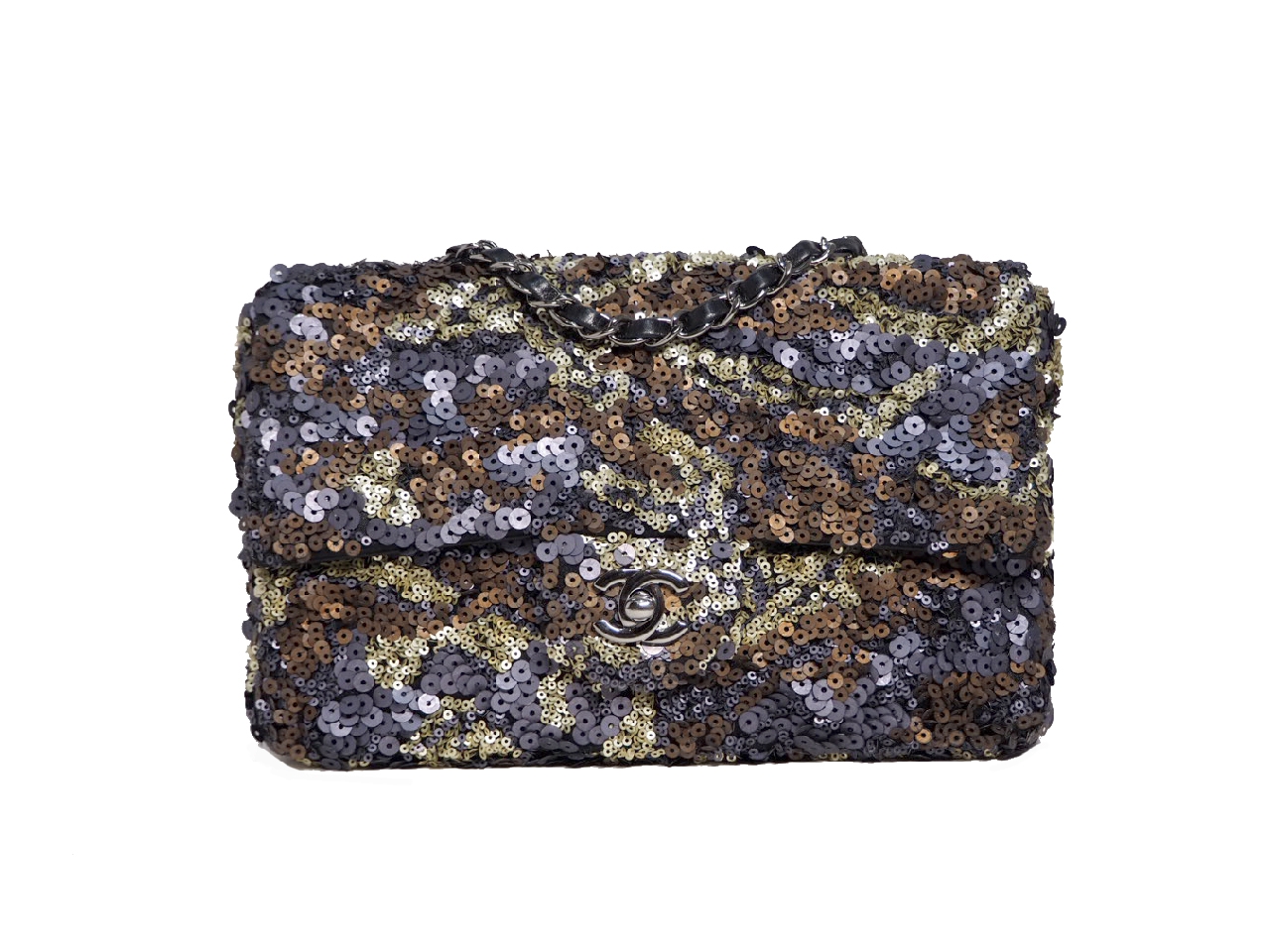 Chanel 17625151 Multicolor Sequin Timeless Classic Flap Bag - Pre Spring 2013-0 Chanel 17625151 Multicolor Sequin Timeless Classic Flap Bag - Pre Spring 2013-0
