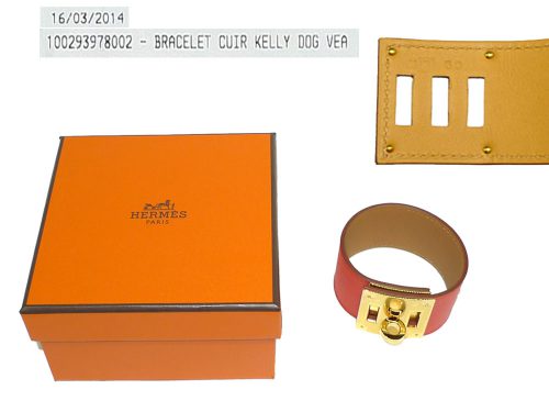 Hermes Kelly Dog Capucine GHW R Stamp-0