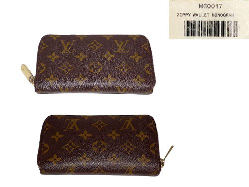 Louis Vuitton M40499 Mono Zippy Compact Wallet ( MI0152)-0