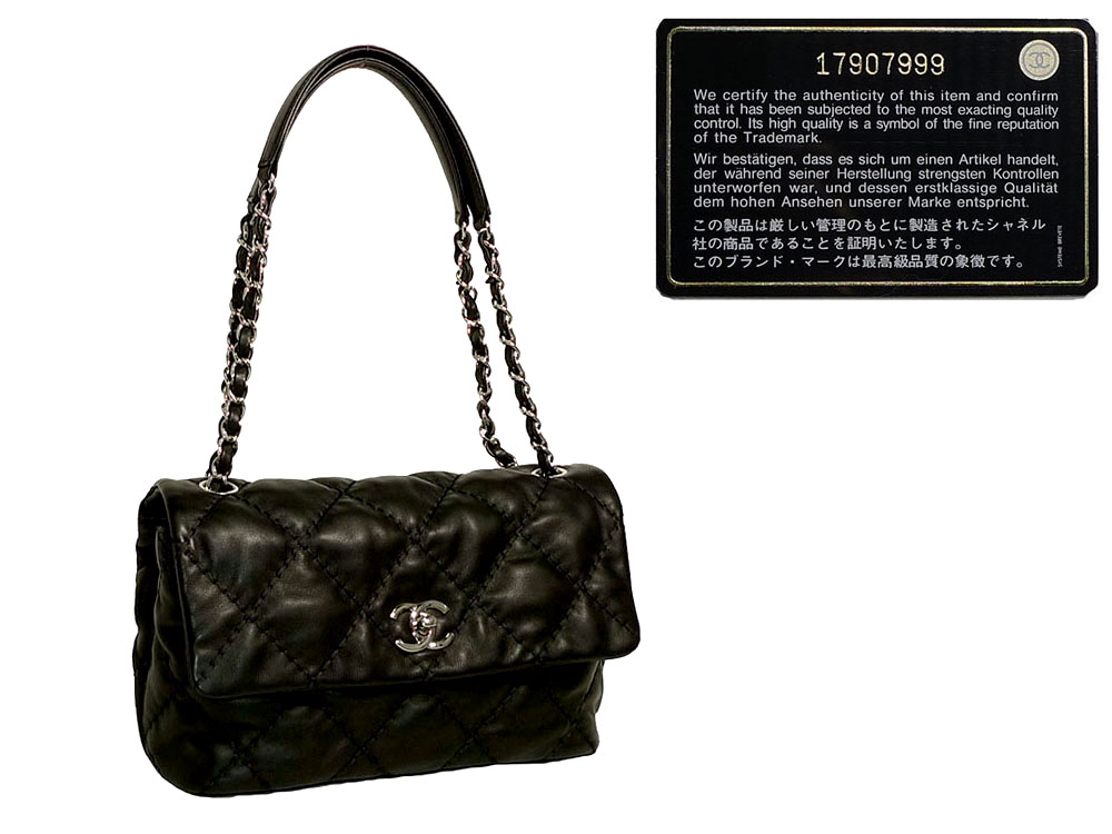 Chanel 17907999 Black Quilted Classic Medium Soft Distressed Lambskin Silver Hardware-0 Chanel 17907999 Black Quilted Classic Medium Soft Distressed Lambskin Silver Hardware-0