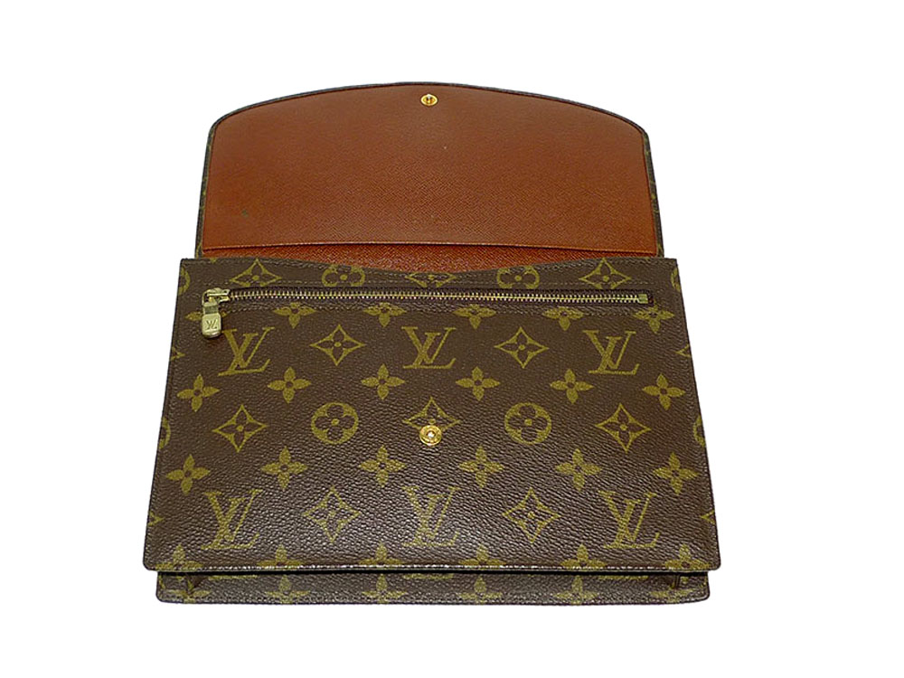 Louis Vuitton M51941 Monogram Vintage Pochette Rabat Ipad Smartphone Clutch-31654 Louis Vuitton M51941 Monogram Vintage Pochette Rabat Ipad Smartphone Clutch-31654