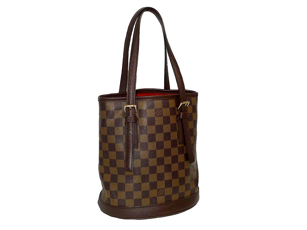 Louis Vuitton N42240 Damier Marais Bucket Shoulder Bag-0 Louis Vuitton N42240 Damier Marais Bucket Shoulder Bag-0
