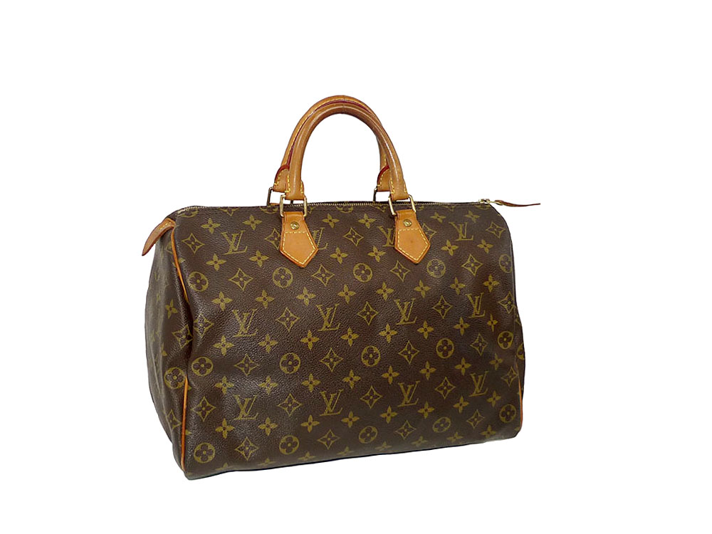 Louis Vuitton M41524 Monogram Canvas Speedy 35-0 Louis Vuitton M41524 Monogram Canvas Speedy 35-0