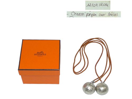 Hermes Metal Pom Pom Charm Bag Charm Accessories-0
