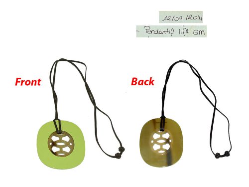 Hermes Yellow Pendentif Lift GM / Pandant -0