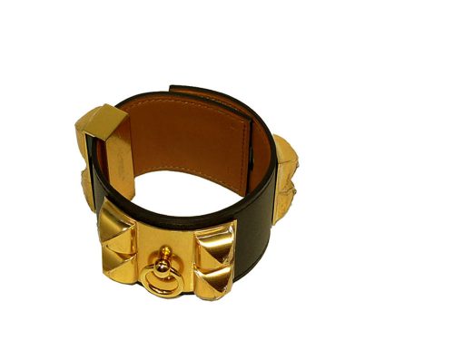 Hermes CDC R Stamp Black CDC Veau Chamonix S Size Gold Hardware-0
