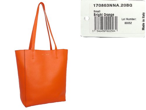 Celine 170863 NNA.20BQ Bright Orange Phantom Cabas Small-0