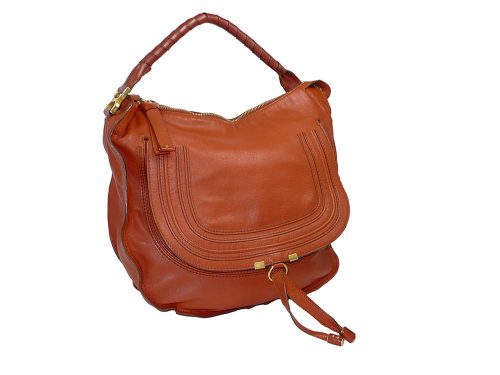 Chloe Wisky Red Marcie Hobo Large -0