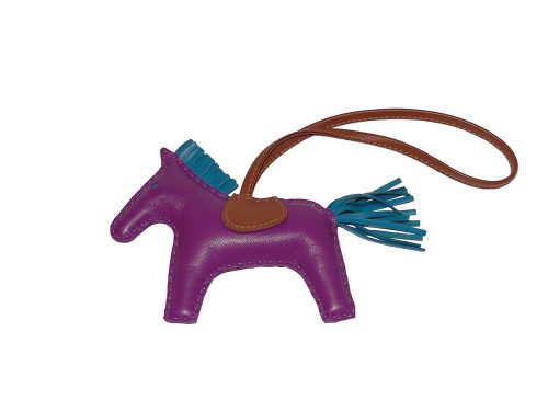 Hermes Rodeo PM Anemone/ Bleu Izmir/ Fauve-0