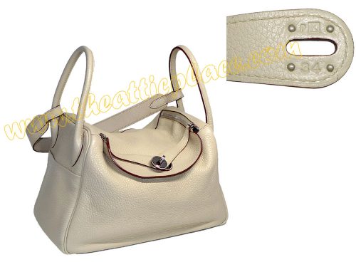 Hermes Lindy 30 Parchemin Clemence K Stamp Palladium Hardware-0