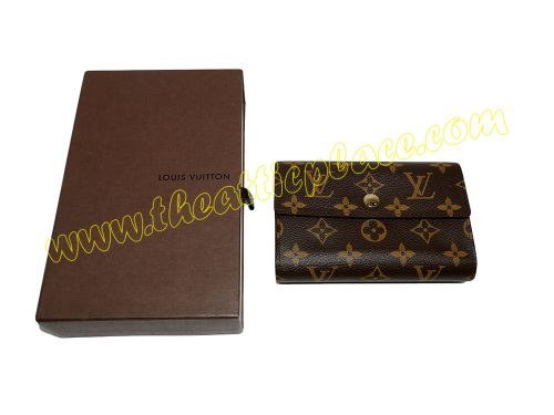 Louis Vuitton M60047 Monogram Tresor Wallet -0