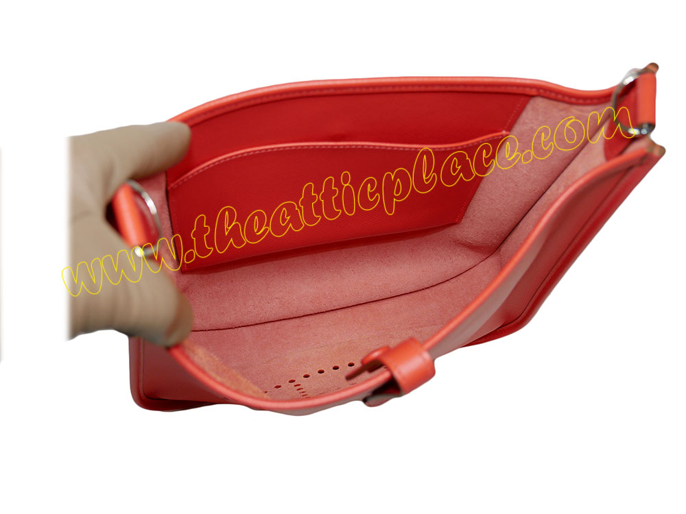 Hermes Evelyne 29cm Rose Jaipur Epsom R Stamp Reporter/ Messenger Bag-36120 Hermes Evelyne 29cm Rose Jaipur Epsom R Stamp Reporter/ Messenger Bag-36120