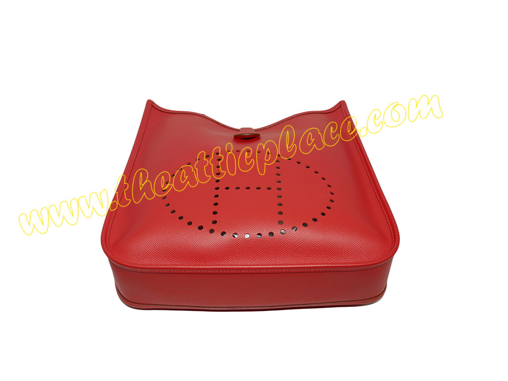 Hermes Evelyne 29cm Rose Jaipur Epsom R Stamp Reporter/ Messenger Bag-36121 Hermes Evelyne 29cm Rose Jaipur Epsom R Stamp Reporter/ Messenger Bag-36121
