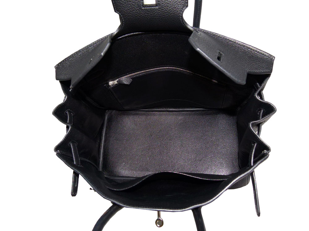 Hermes Birkin 35 Black Togo L Stamp Palladium Hardware-36132 Hermes Birkin 35 Black Togo L Stamp Palladium Hardware-36132