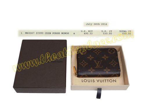 Louis Vuitton M60067 Monogram Zippy Coin Purse-0
