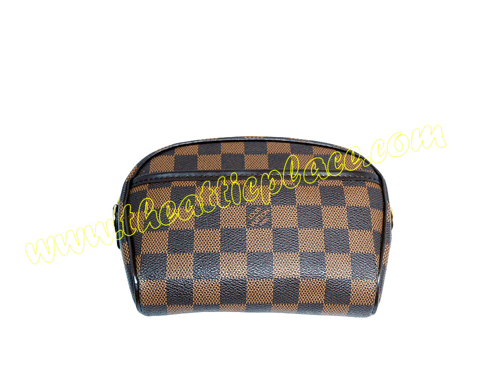 Louis Vuitton N51296 Damier Canvas Pochette Ipanema (No Belt) (VI0063 )-36934 Louis Vuitton N51296 Damier Canvas Pochette Ipanema (No Belt) (VI0063 )-36934