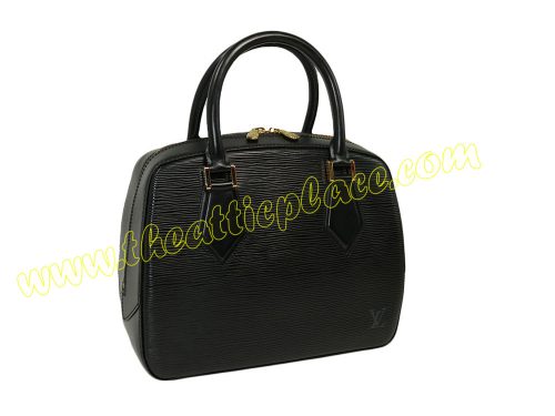 Louis Vuitton M52042 Epi Black Leather Sablons Tote ( TH0983)-0