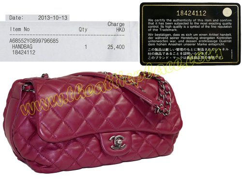 Chanel 18424112 Red Lambskin Flap w Gather Ruthenium Hardware-0
