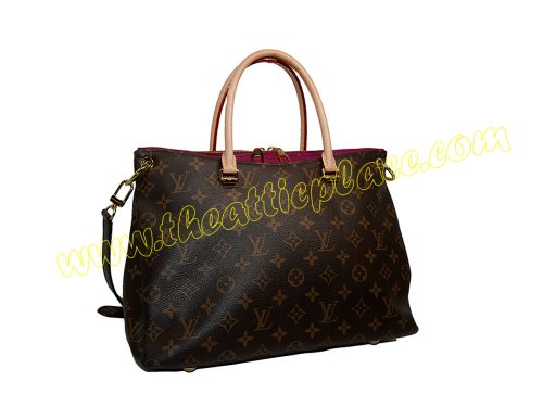 Louis Vuitton Monogram Canvas M40906 Pallas in Aurore Color (CA4173) Bag-0