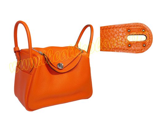 Hermes Lindy 30 Feu Clemence R Stamp Palladium Hardware-0