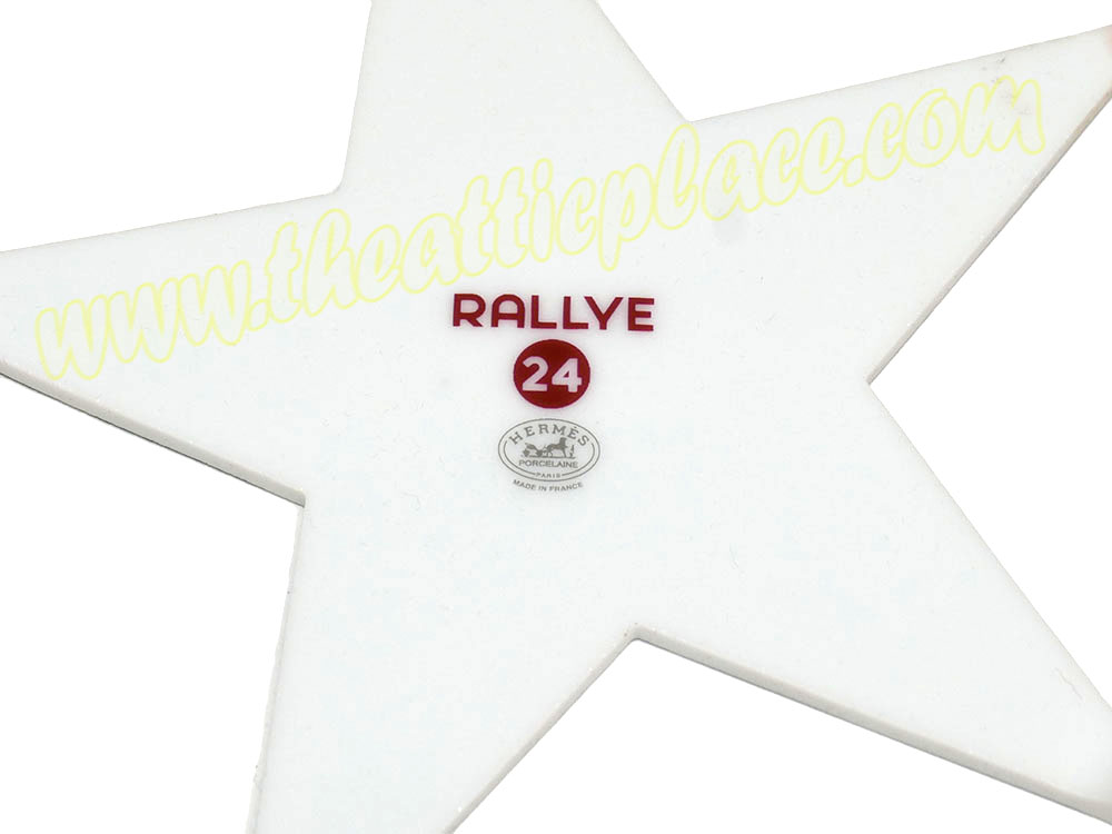 Hermes Petit H Limited Edition Porcelain Star Charm bag Charm for Birkin/ Kelly -39200 Hermes Petit H Limited Edition Porcelain Star Charm bag Charm for Birkin/ Kelly -39200
