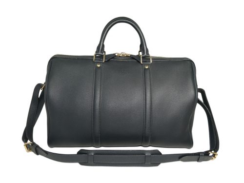 Louis Vuitton M95857 Black/ Blue Sofia Coppola SC Bag MM Speedy 36cm (MI0173) with Strap-0