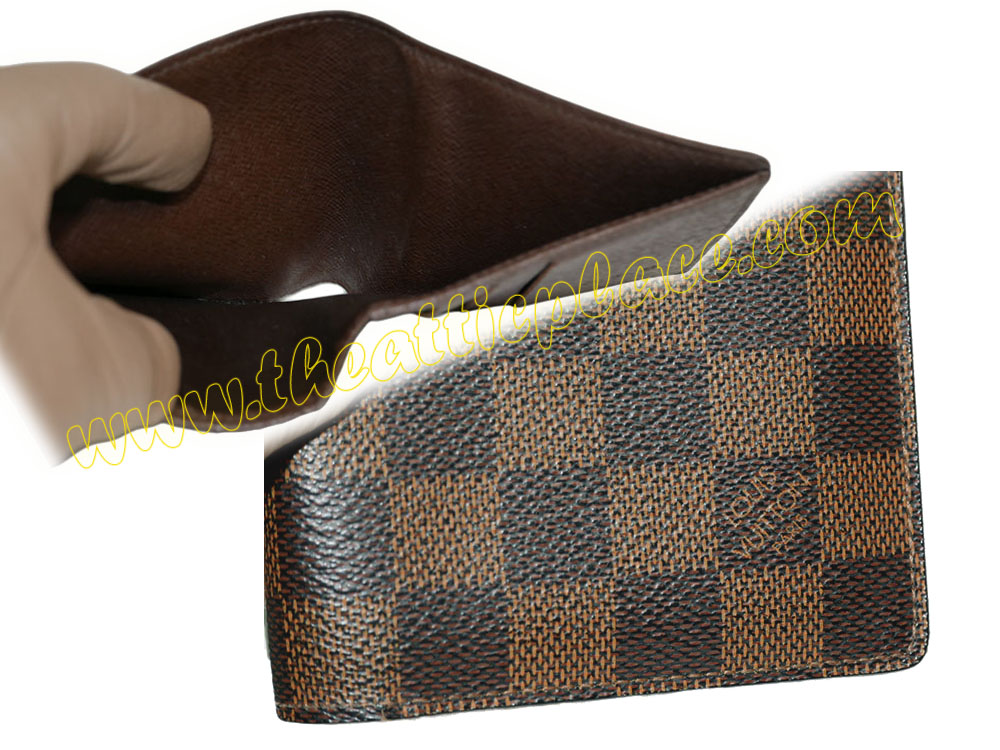 Louis Vuitton N61666 Damier Canvas 6 Cards Wallet (CA2172) for Unisex-39697 Louis Vuitton N61666 Damier Canvas 6 Cards Wallet (CA2172) for Unisex-39697