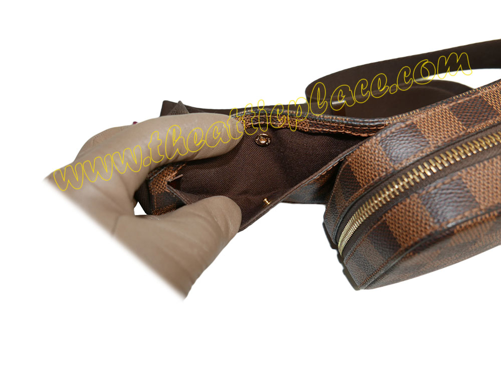 Louis Vuitton N51994 Damier Canvas Geronimos Pouch -40163 Louis Vuitton N51994 Damier Canvas Geronimos Pouch -40163