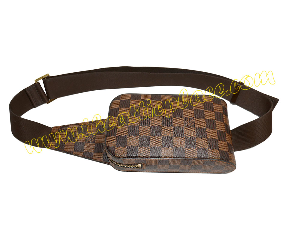 Louis Vuitton N51994 Damier Canvas Geronimos Pouch -40158 Louis Vuitton N51994 Damier Canvas Geronimos Pouch -40158