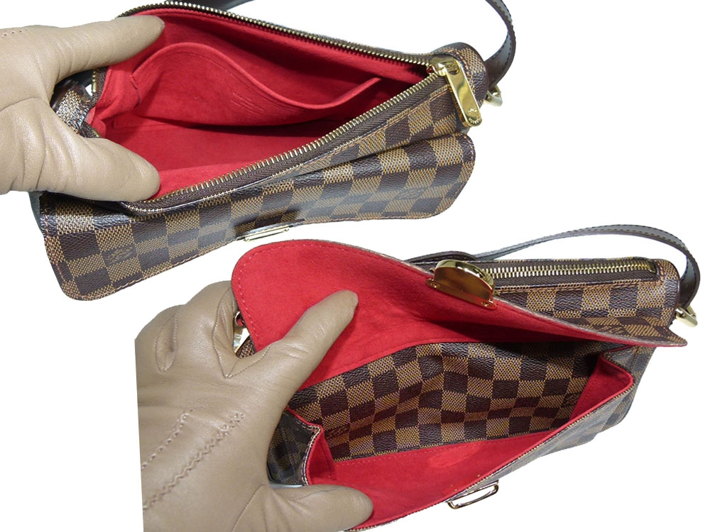 Louis Vuitton N60006 Damier Canvas Ravello GM Shoulder Bag-31346 Louis Vuitton N60006 Damier Canvas Ravello GM Shoulder Bag-31346