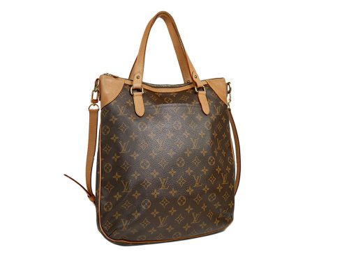 Louis Vuitton M56388 Monogram Canvas Odeon GM Document Tote w Strap-0