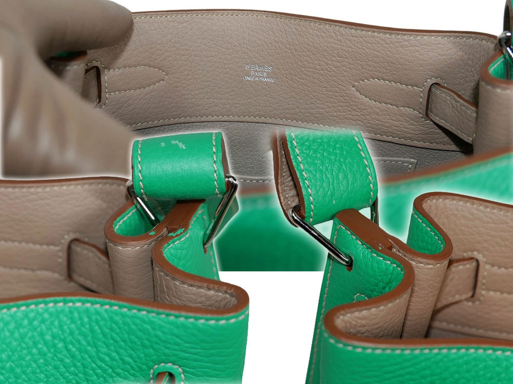 GSS Great Singapore Sale !! Brand New !! Hermes So-Kelly Eclat 22 Menthe/ Gris Togo P Stamp Palladium Hardware-31250 GSS Great Singapore Sale !! Brand New !! Hermes So-Kelly Eclat 22 Menthe/ Gris Togo P Stamp Palladium Hardware-31250