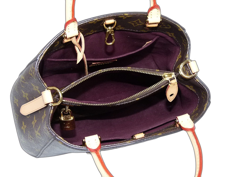 Louis Vuitton M41055 Montaigne BB Monogram Tote w Strap-30576 Louis Vuitton M41055 Montaigne BB Monogram Tote w Strap-30576
