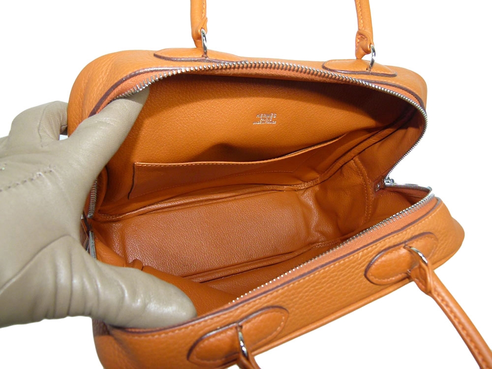 Hermes Omnibus PM Potiron in Togo Leather I Stamp Tote Bag-30408 Hermes Omnibus PM Potiron in Togo Leather I Stamp Tote Bag-30408